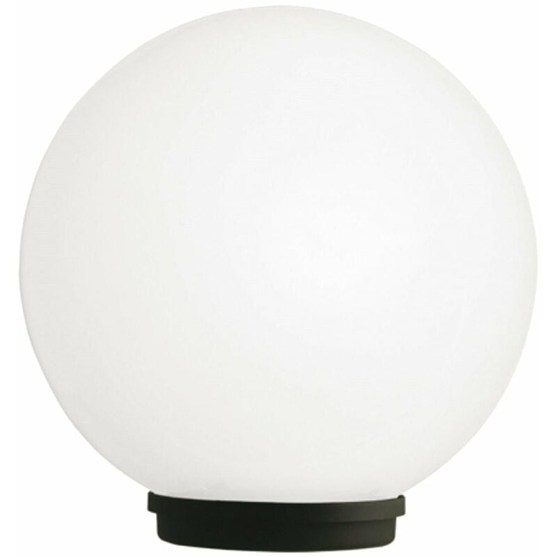foto del prodotto sfera globo per lampione attacco e27 chiaro di luna 30 cm bianco