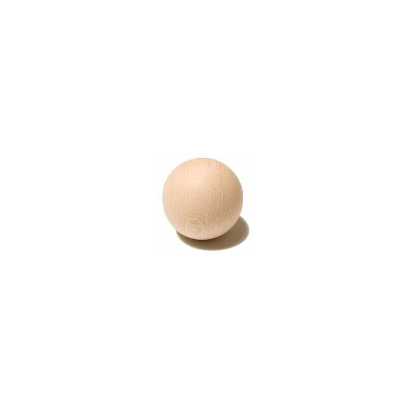foto del prodotto sfera in faggio grezzo mm.52