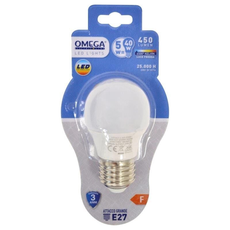 foto del prodotto sfera led g45 8w e27 3000k