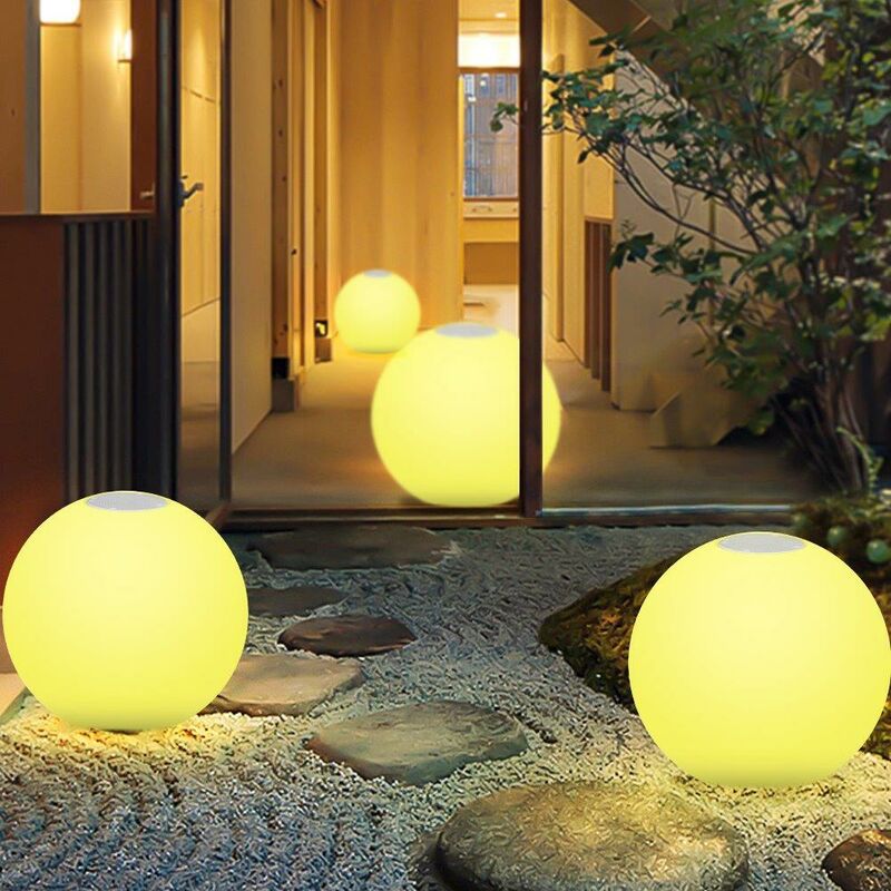 foto del prodotto sfera luminosa con speaker