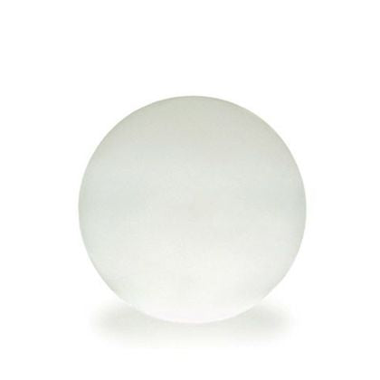 foto del prodotto sfera luminosa da giardino 38 cm in resina 100w con picchetto sovil bianco