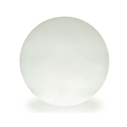 foto del prodotto sfera luminosa da giardino 45 cm in resina 100w con picchetto sovil bianco