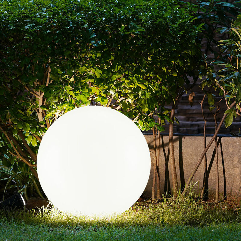 foto del prodotto sfera luminosa da giardino, lampada solare a led, decorazione da giardino, sfera solare per esterni, 25 cm, tempo di illuminazione circa 6 8 ore, h