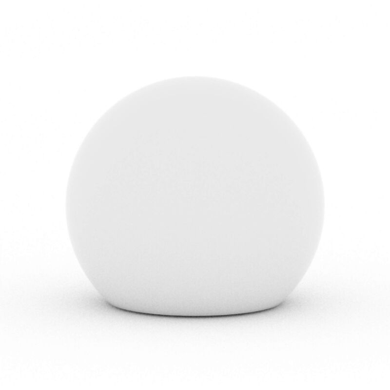foto del prodotto sfera luminosa rgb con pannello solare cm 70x70 randolph