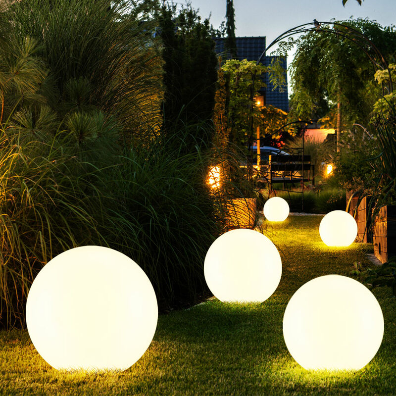 foto del prodotto sfera luminosa solare da giardino led decorazione da giardino sfera solare per esterno 20 cm sfera luminosa solare, durata della luce circa 6 8 ore,