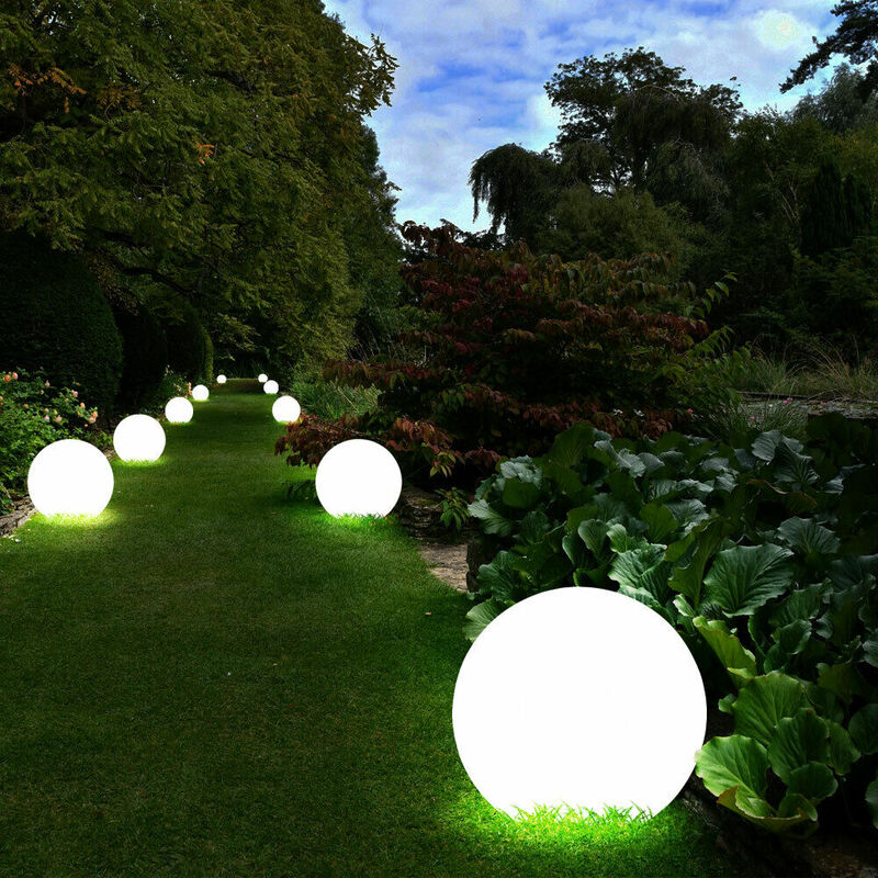 foto del prodotto sfera luminosa solare da giardino sfera luminosa a led solare decorazione da giardino sfera solare per esterni 30 cm, tempo di illuminazione circa