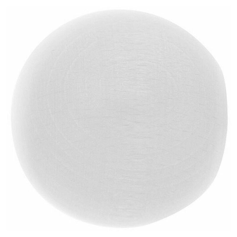foto del prodotto sfera terminale in legno 20x40 mm. bianco