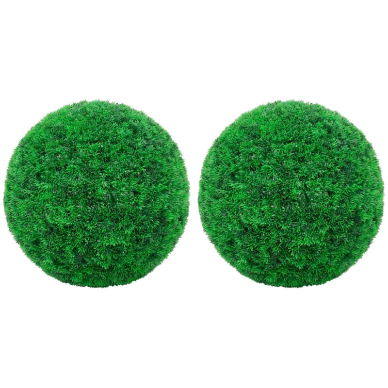 foto del prodotto sfere di bosso artificiale 2 pz 27 cm vidaxl