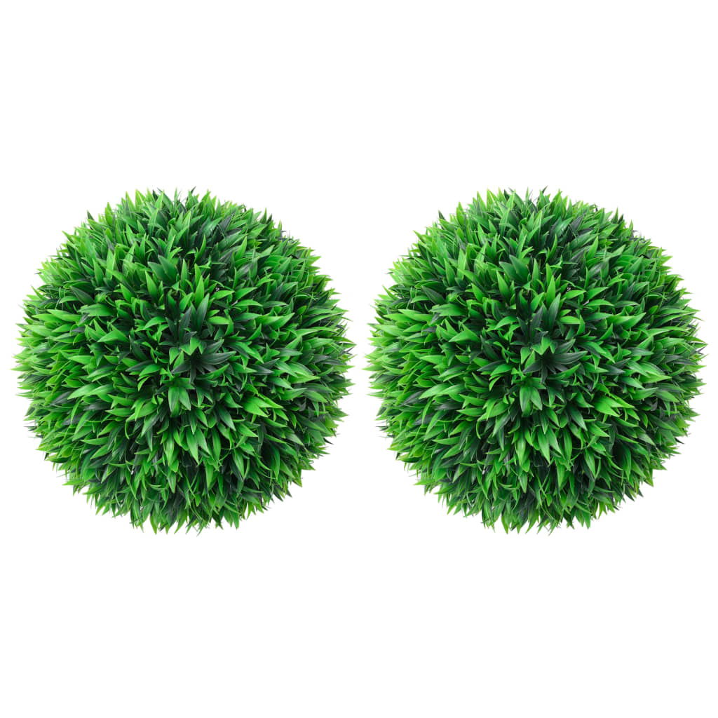 foto del prodotto sfere di bosso artificiale 2 pz 47 cm cod mxl 78226