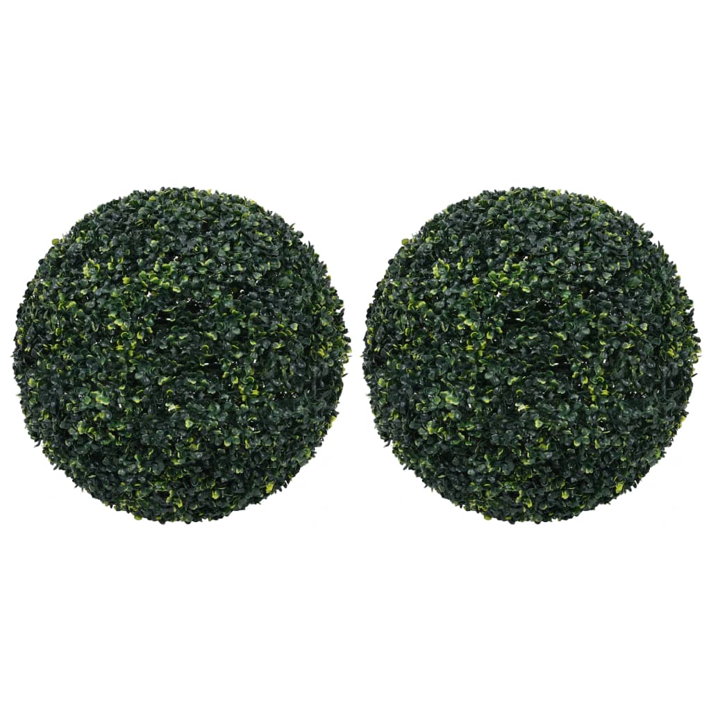 foto del prodotto sfere di bosso artificiale 2 pz 52 cm cod mxl 55446