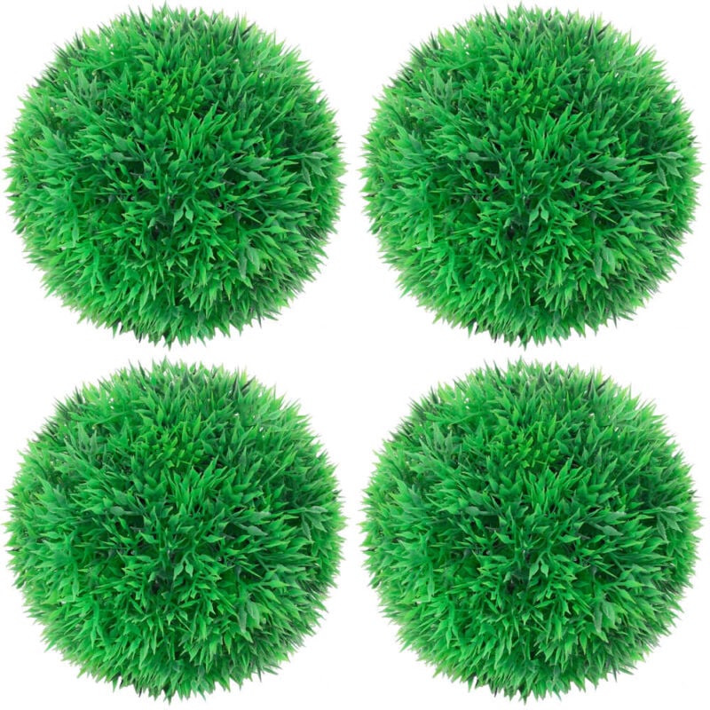 foto del prodotto sfere di bosso artificiale 4 pz 12 cm vidaxl