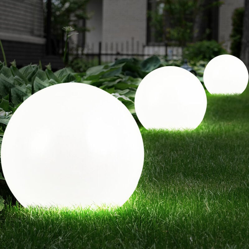 foto del prodotto sfere luminose solari lampada solare da giardino led decorazione da giardino sfera solare per esterni plug in luce a sfera solare, durata della luce