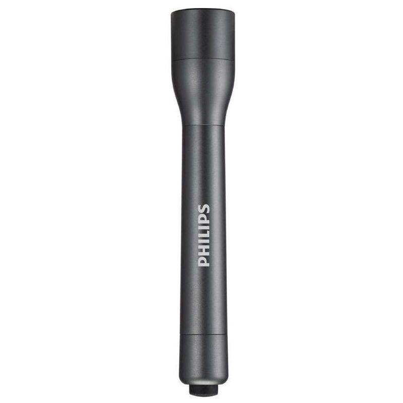 foto del prodotto sfl4002t 10 torcia led, 110 lumen, fino a 5 ore di riproduzione de, impermeabile ipx4, nero 2 batterie aa incluse philips