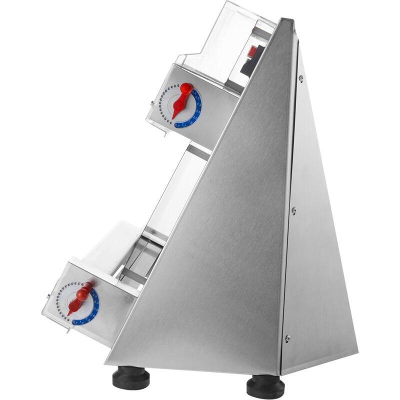 foto del prodotto sfogliatrice per pasta per pizza, 3 15 in automatico commerciale per pizza, 390 w macchina elettrica, 260 all ora, acciaio inox spessore regolabile