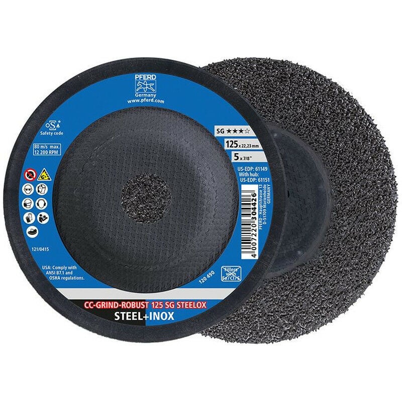 foto del prodotto sg cc grind robust steelox 125mm horse