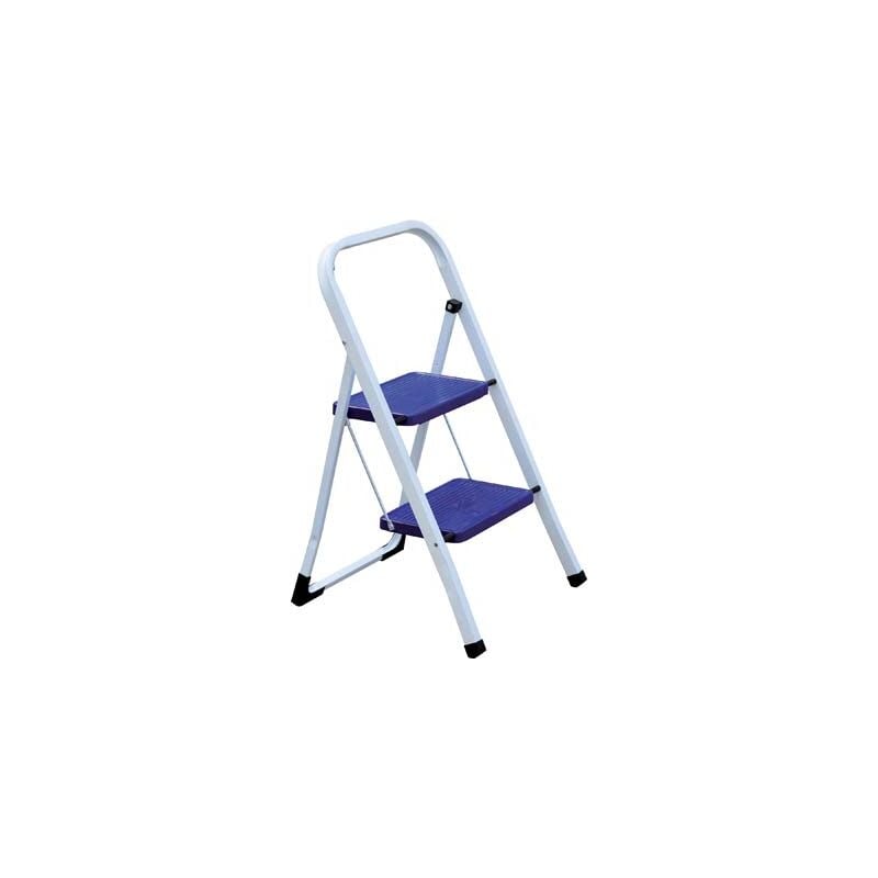 foto del prodotto sgabello aladino domus acciaio verniciato gradini 2 h.mm 450