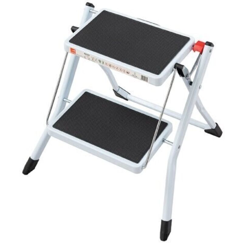 foto del prodotto sgabello apribile gradino con tappetino 2 gr. - colore bianco gierre