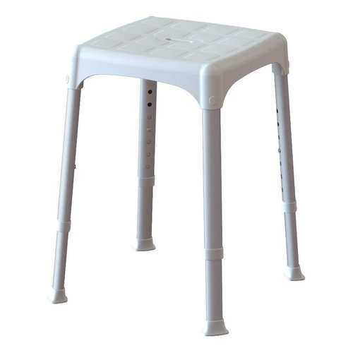 foto del prodotto sgabello bagno k design eh sta pp bx regolabile bianco