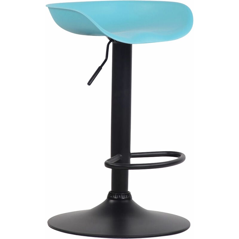 foto del prodotto sgabello bar design anaheim in plastica blu nero