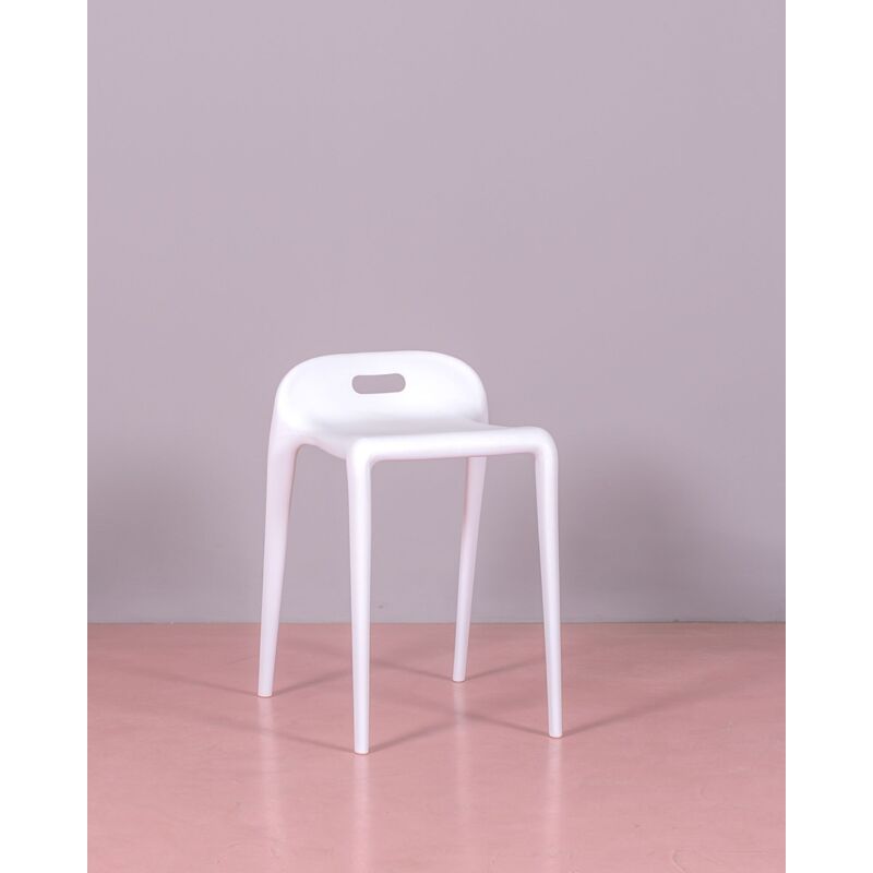 foto del prodotto sgabello basso didi bianco nest dream
