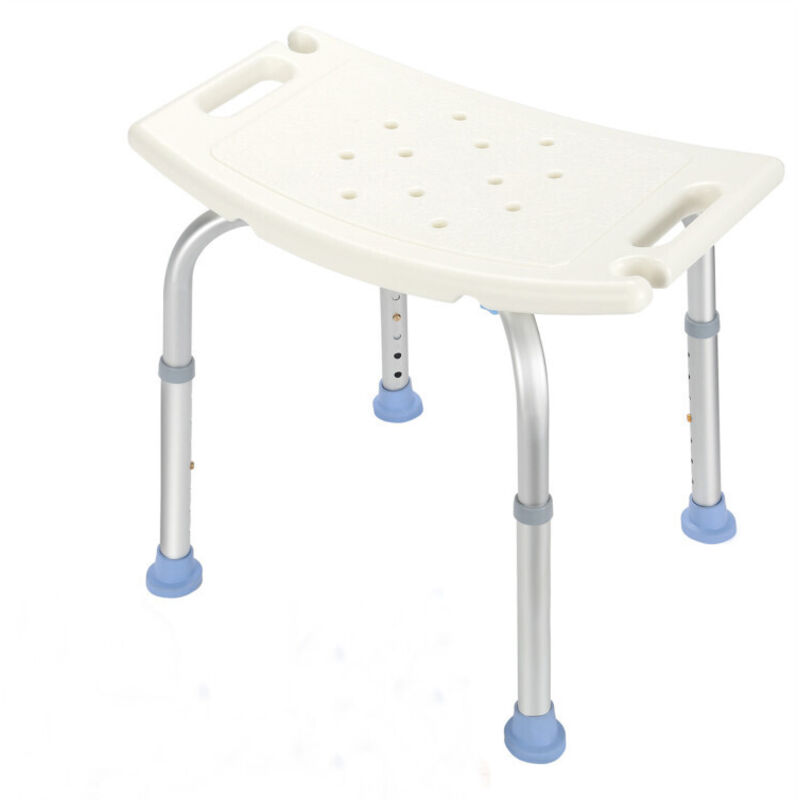 foto del prodotto sgabello da bagno regolabile in altezza sedia da doccia sgabello da doccia fino a 150 kg randaco