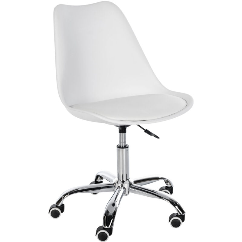 foto del prodotto sgabello da lavoro laflin bianco
