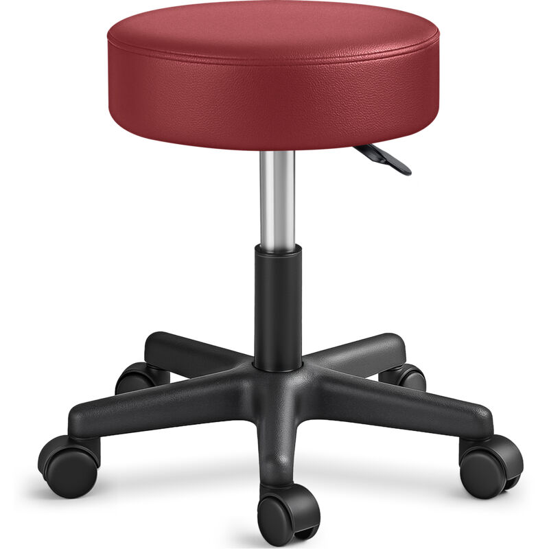 foto del prodotto sgabello da lavoro sgabello girevole sgabello sgabello per salone estetico sgabello per ambulatorio medico, con rotelle, rotazione libera di 360 , 10