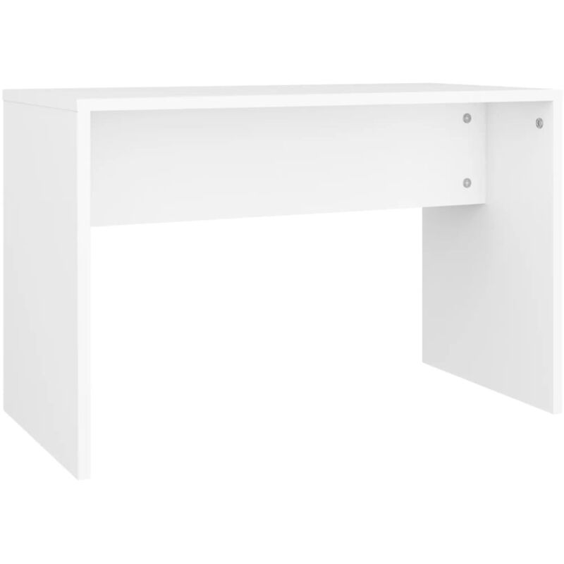 foto del prodotto sgabello da toeletta bianco 70 x 35 x 45 cm in derivati del legno bianco dec024974