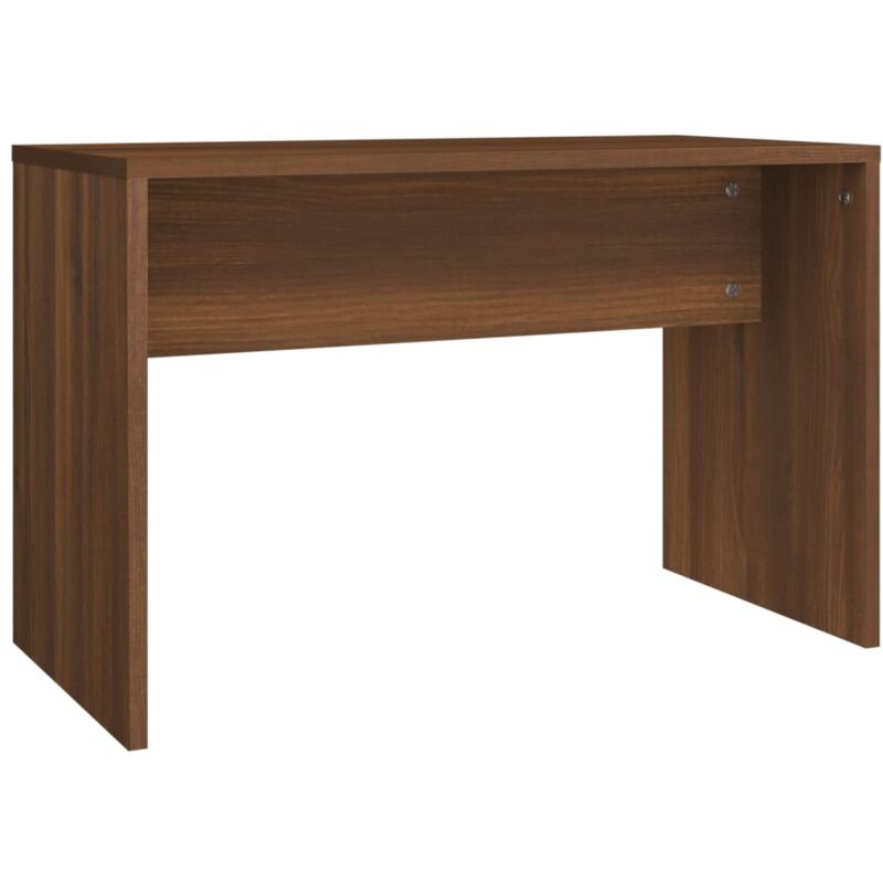 foto del prodotto sgabello da toeletta marrone fumo 70x35x45 cm legno multistrato vidaxl