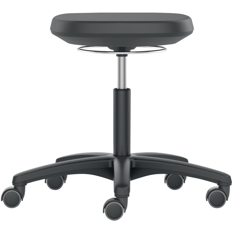 foto del prodotto sgabello girevole labsit rl.sedile in schiuma integrale h.450 650mm bimos
