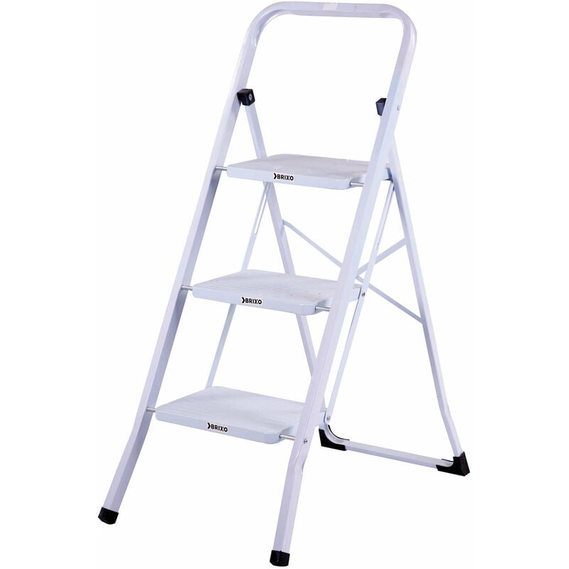 foto del prodotto sgabello in acciaio 3 gradini quick step brixo