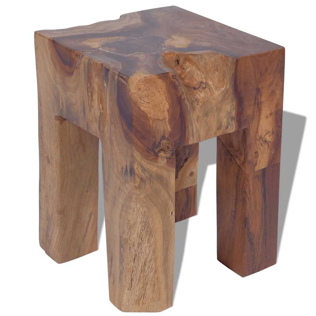 foto del prodotto sgabello in legno massello di teak cod mxl 49306