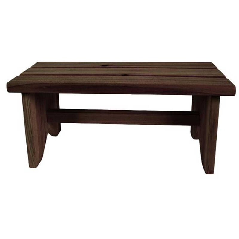 foto del prodotto sgabello in legno per bambini sedia seduta panca da giardino sgabellino per esterno 35x17x16 cm