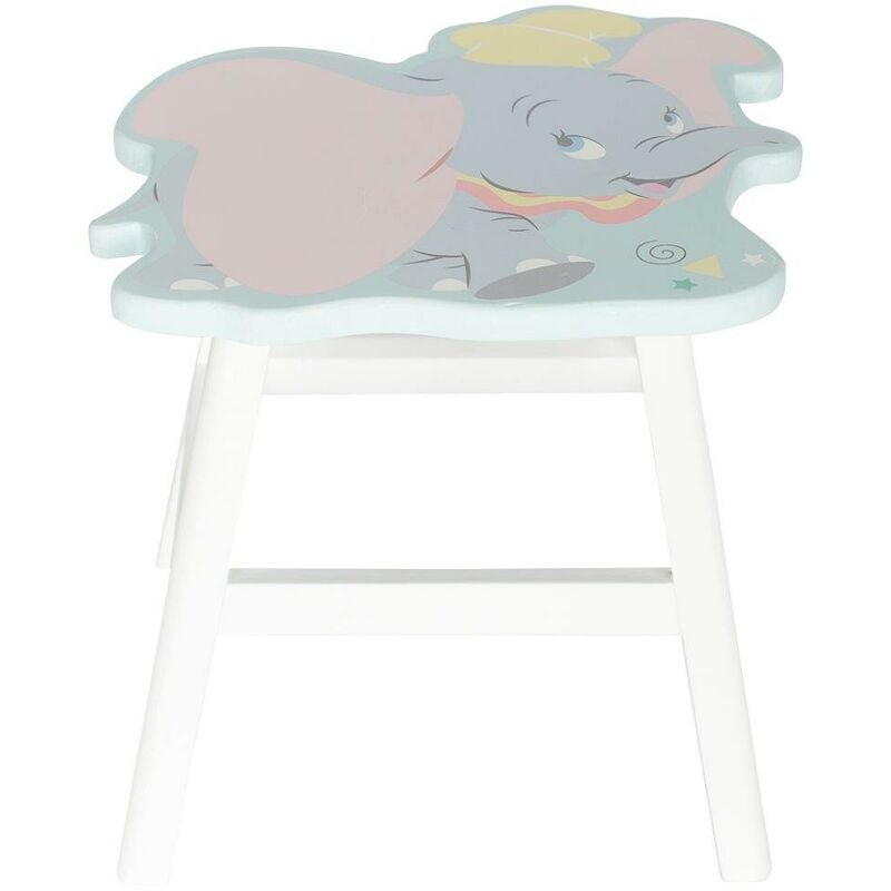 foto del prodotto sgabello in legno sagomato di dumbo