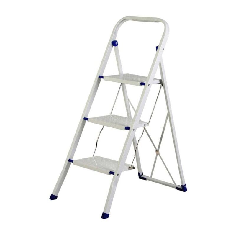 foto del prodotto sgabello in metallo 3 gradini 20x30 cm mod. easy step maurer 46x71x104 cm