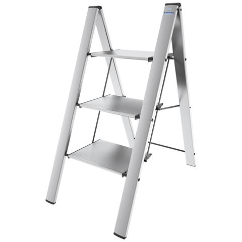 foto del prodotto sgabello leonardo 3 silver g300a03w silver