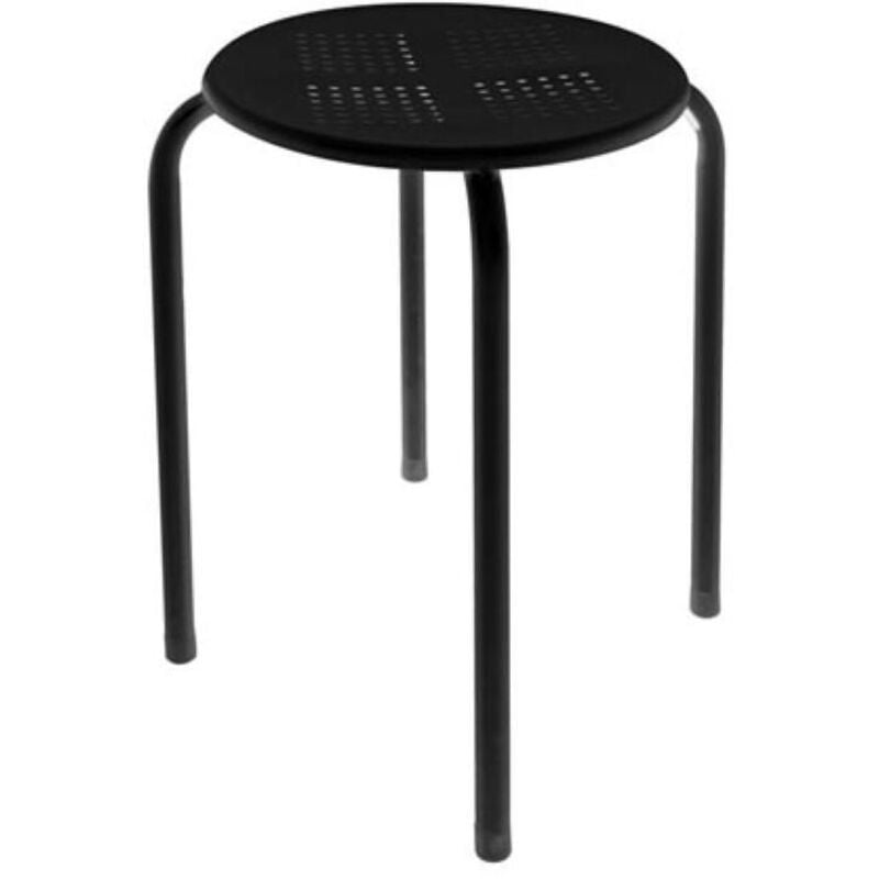 foto del prodotto sgabello - nero