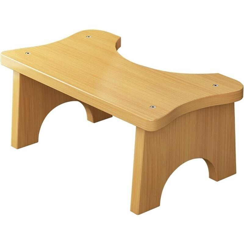 foto del prodotto sgabello per wc in bamb sgabello per wc accovacciato sgabello per wc in legno sgabello per wc in bamb per bambini sgabello per wc semplice a forma