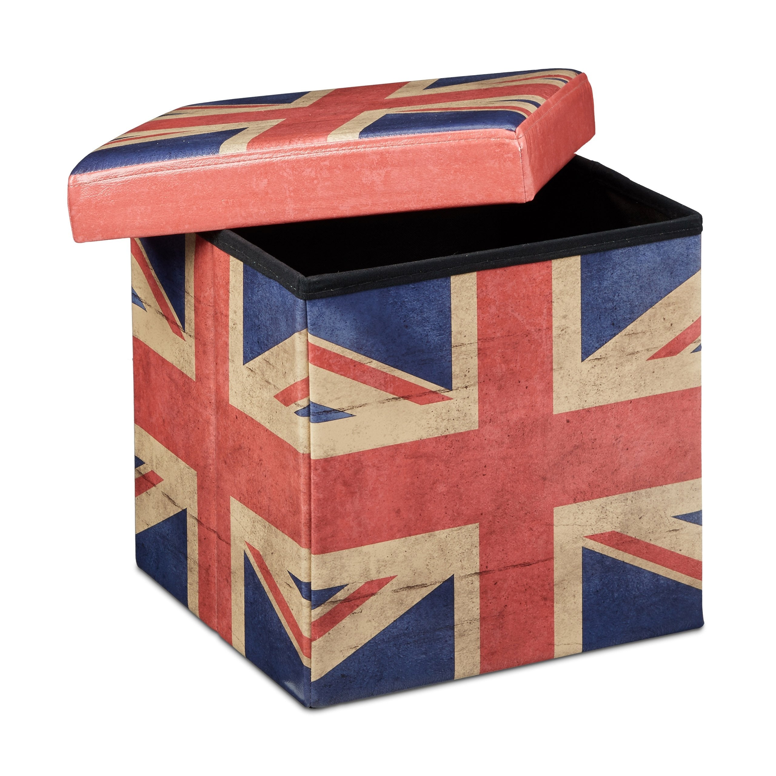 foto del prodotto sgabello pieghevole contenitore panca pieghevole 38 x 38 cm 2013096