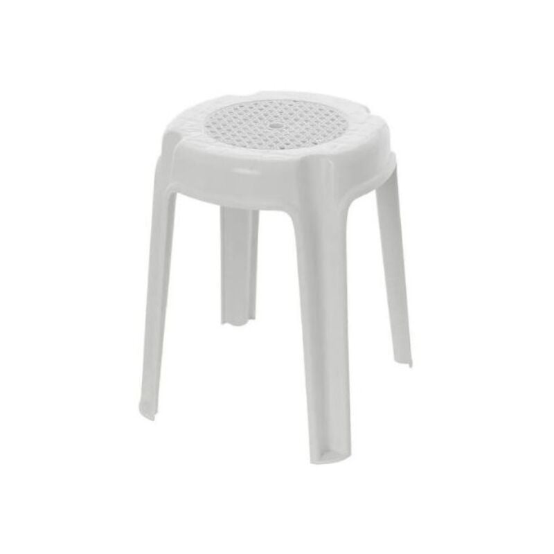 foto del prodotto sgabello rocket 35xh45cm bianco impilabile