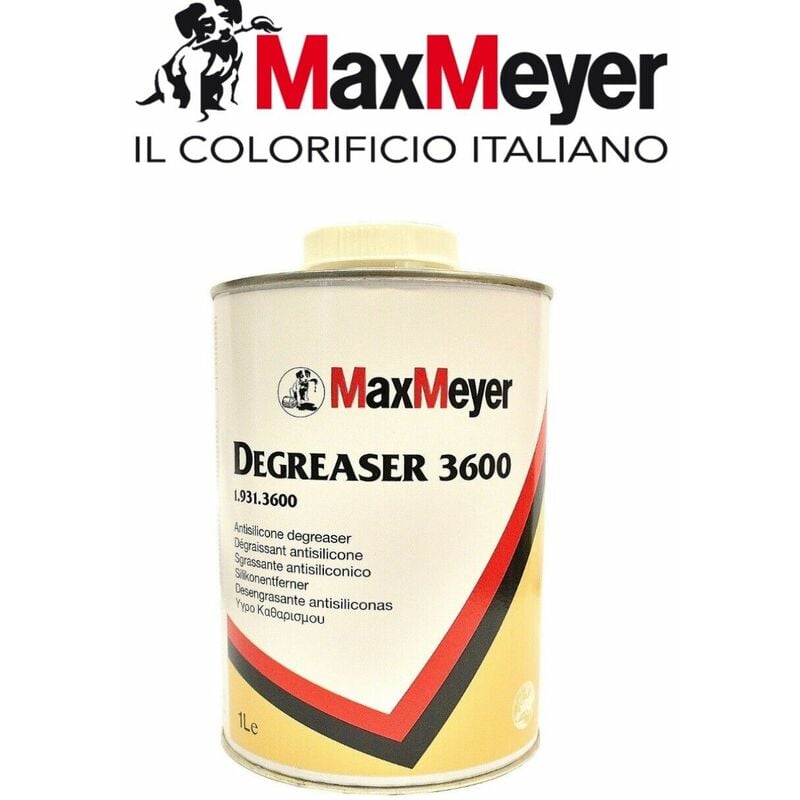 foto del prodotto sgrassante antisilicone antisiliconico degreaser 3600 carrozzeria maxmeyer 1 lt
