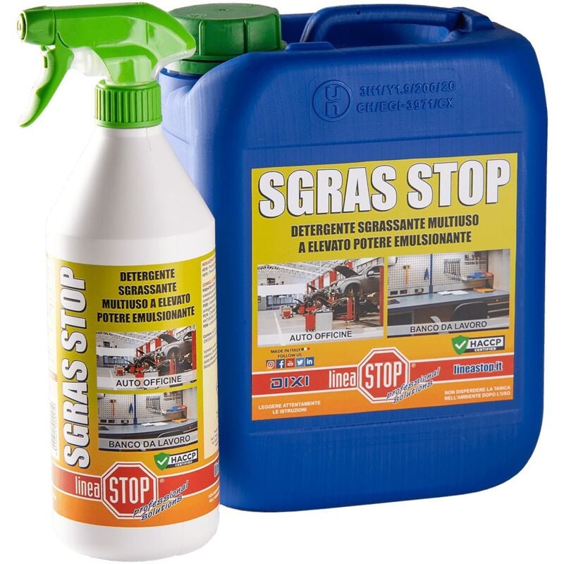 foto del prodotto sgrassante multiuso sgras stop 750 ml