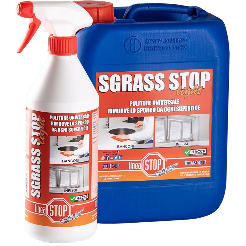 foto del prodotto sgrassante multiuso sgras stop light 750 ml