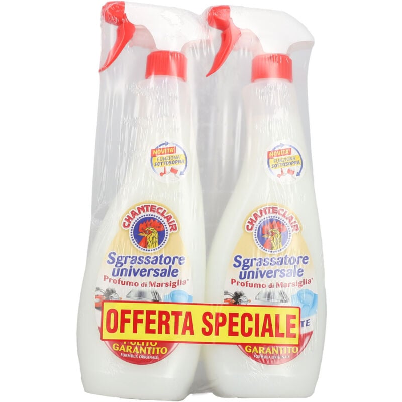 foto del prodotto sgrassatore spray da 700 mlx2 confezioni marsiglia chanteclair