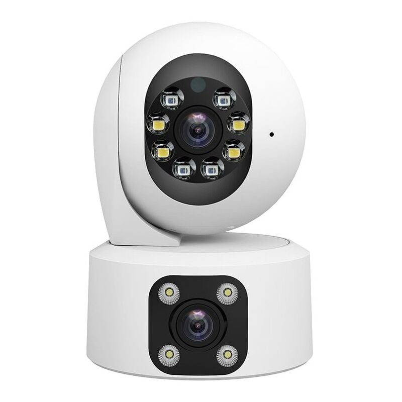 foto del prodotto sh049 telecamera ptz con doppio obiettivo e visione notturna audio full hd memoria sd