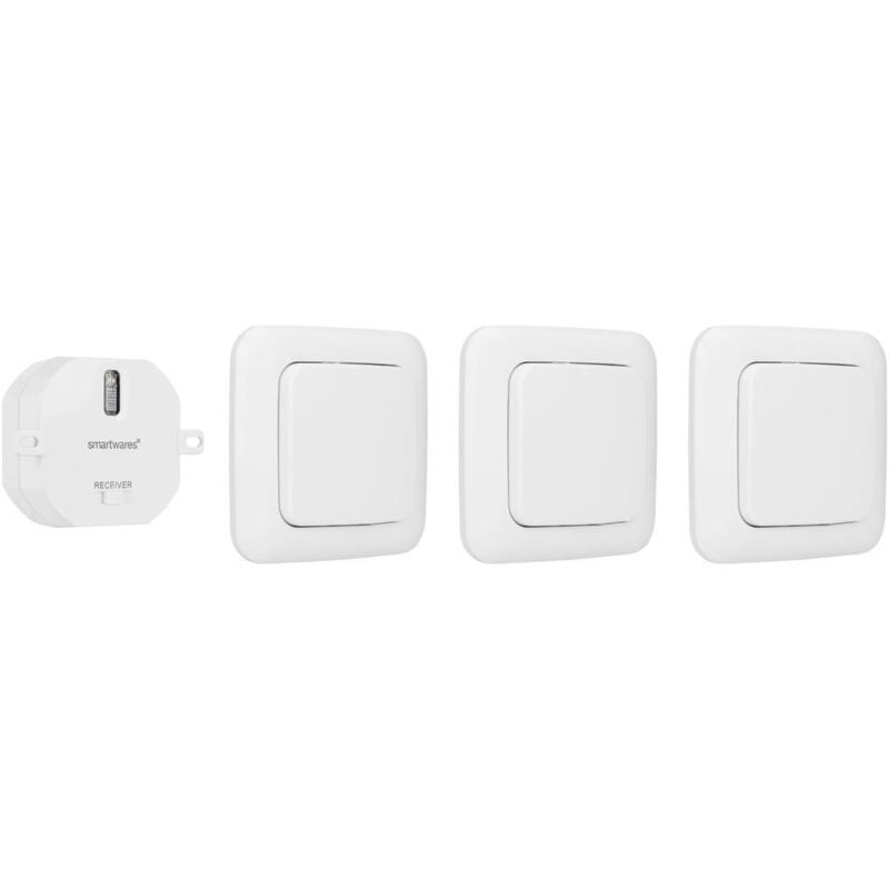 foto del prodotto sh4 99567 fsk 433 mhz interruttore a muro senza fili sh4 99567 smartwares