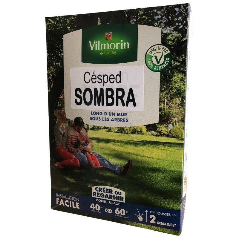 foto del prodotto shadow lawn seeds, per 40 m2, 1 kg vilmorin