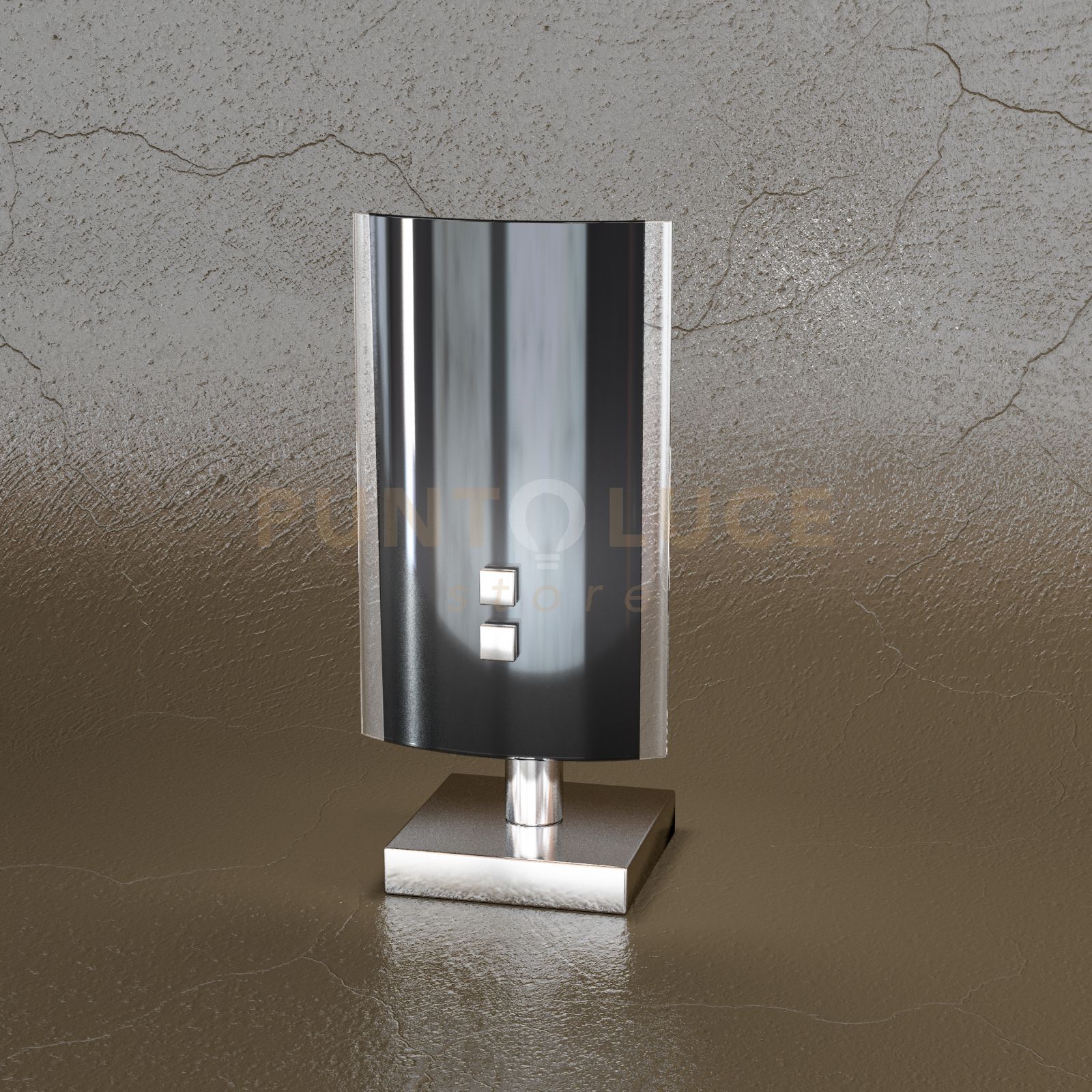 foto del prodotto shadow portatile 1 luce nera 1088 p ne