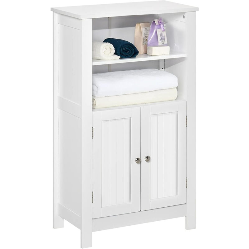 foto del prodotto shally dogan mobile da bagno armadietto da terra autoportante armadio con 2 ante 50x30x92.5cm