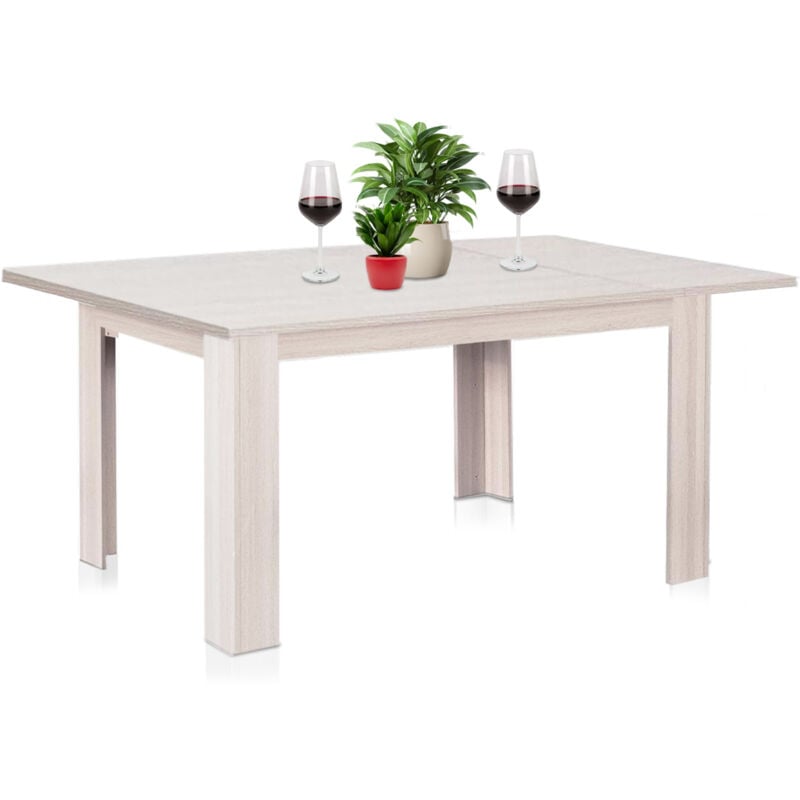 foto del prodotto shally dogan tavolo allungabile cucina sala pranzo da 110 a 150 x 70 x 78 cm olmo estensibile